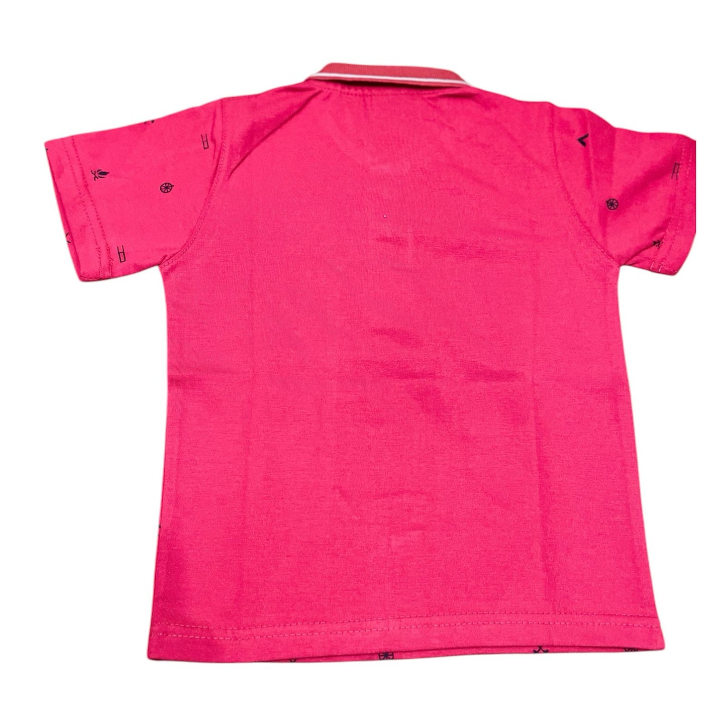 Crimson Vibe – Boys' Maroon T-Shirt