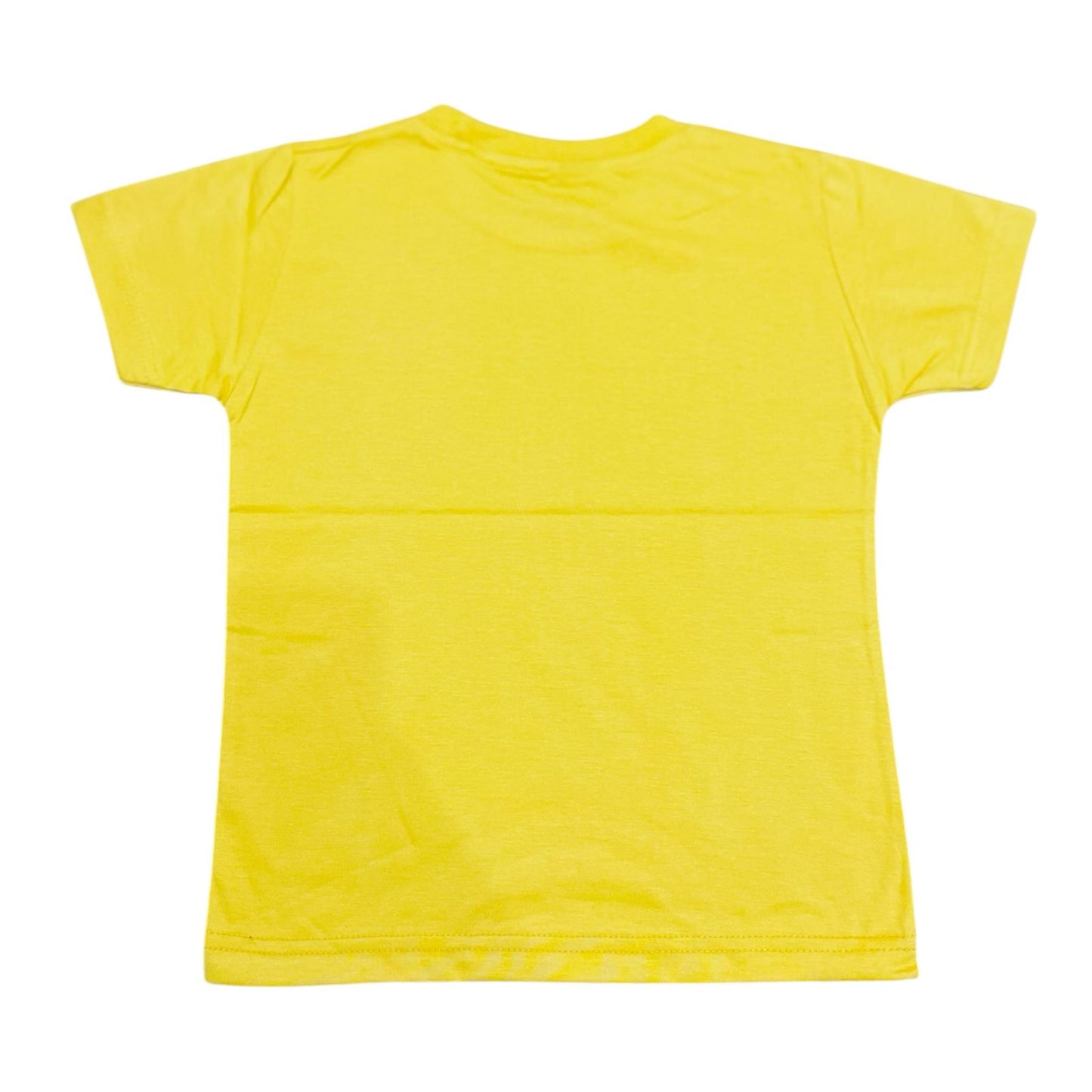Guuci Vibe – Boys' Yellow Printed T-Shirt